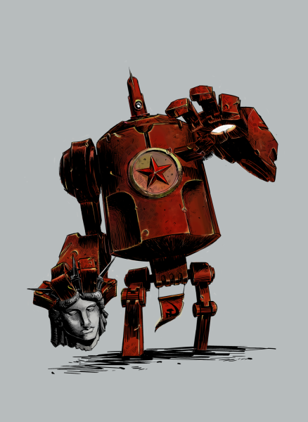 Советские роботы арты