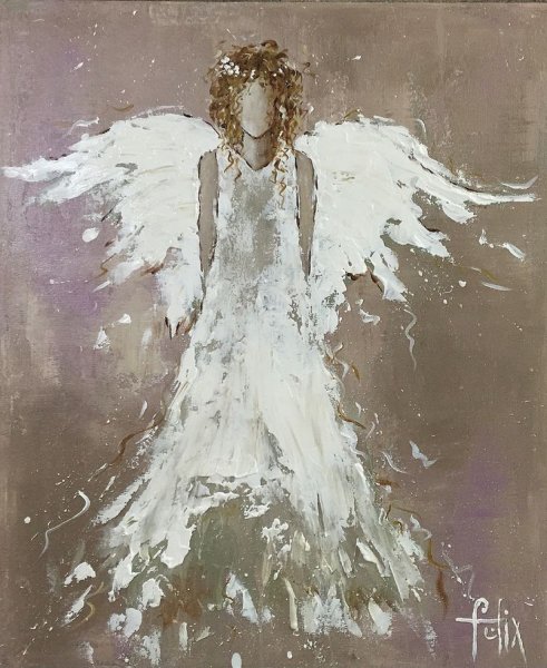 Ангелы в живописи современных художников