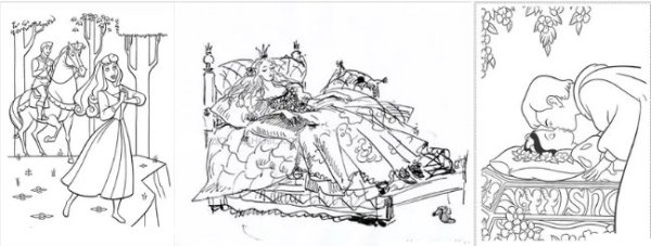 Рисунок к сказке спящая Царевна 5 класс Жуковский