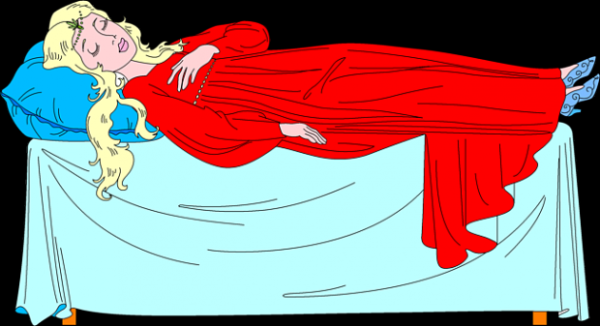 Рисунки к спящей царевне Жуковского
