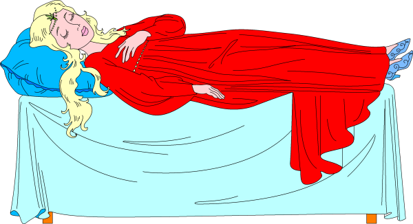 Сказка спящая красавица иллюстрация Жуковский рисунок