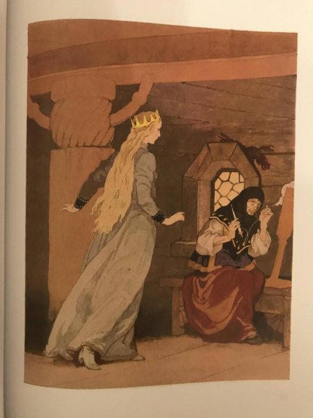 Иллюстрации к сказке о спящей царевне Жуковского