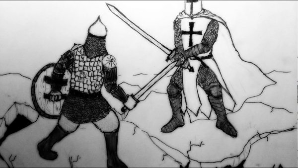 Ледовое побоище Рыцари-крестоносцы