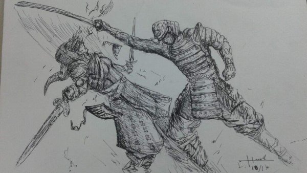 Самурай против рыцаря