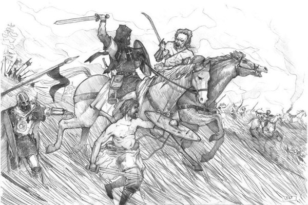 1380 Куликовская битва рисунок