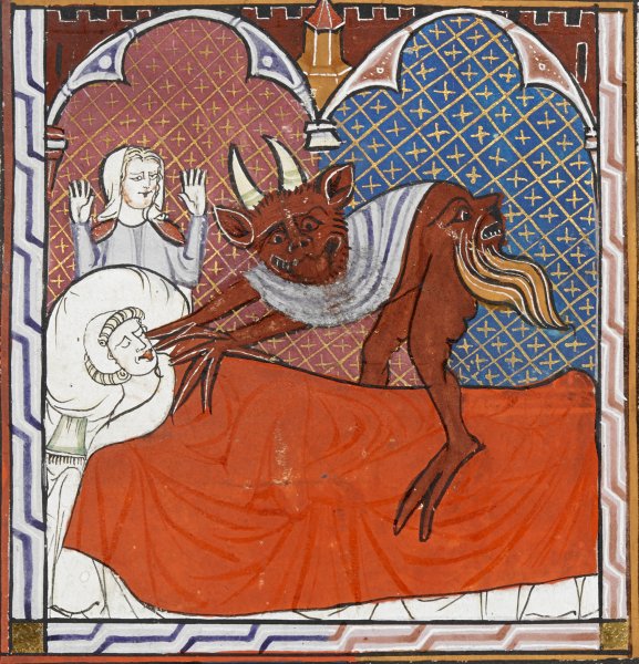 Бесовские картины средневековья