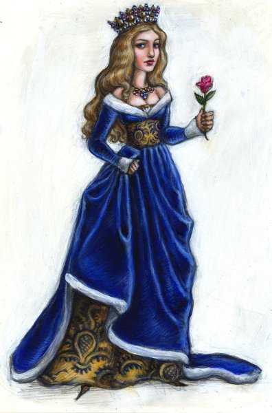 Средневековая принцесса