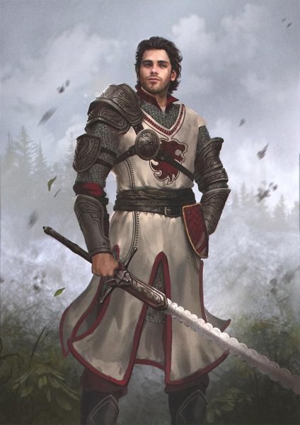 Pathfinder Kingmaker Паладин портрет