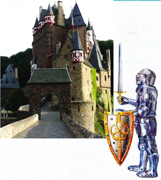 Замок рыцаря средневековья 4 класс