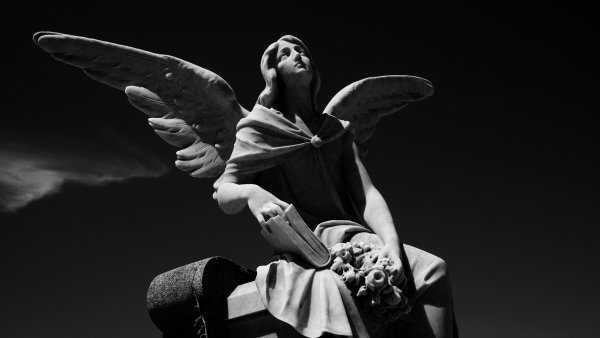 Скульптура ангела Гордон Тарпли