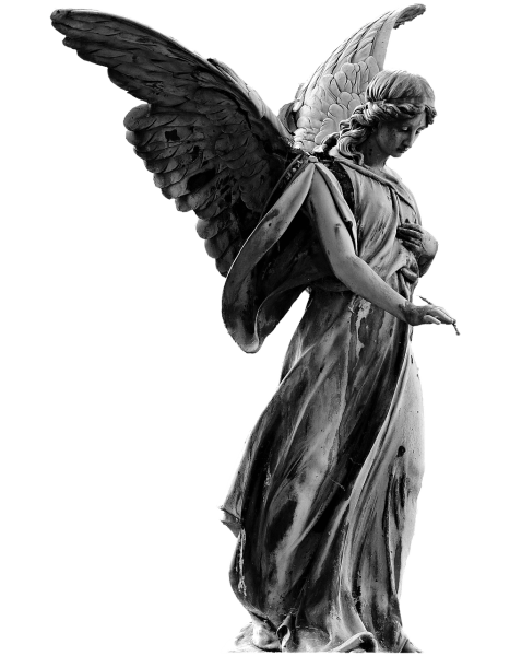 Рисунки статуя ангел