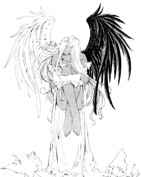 Наполовину ангел наполовину демон аниме