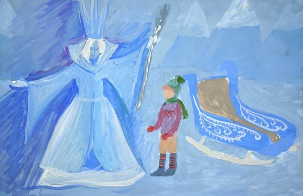 Снежная Королева из сказки Андерсена