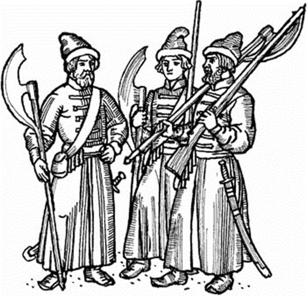 Стрелецкое войско 17 века