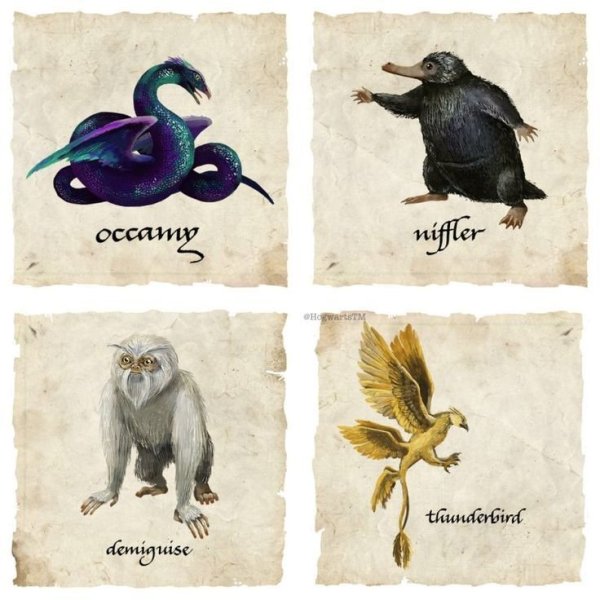 Волшебные существа из Гарри Поттера список