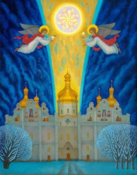 Картины Церковь Вифлеемская звезда