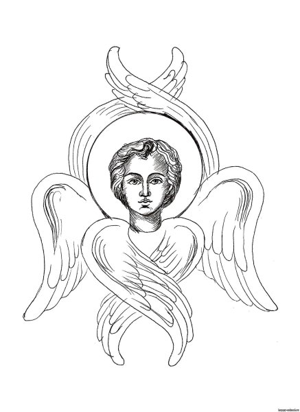Прориси ангелов Серафимов Архангелов