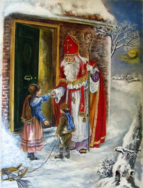 Святитель Николай дед Мороз