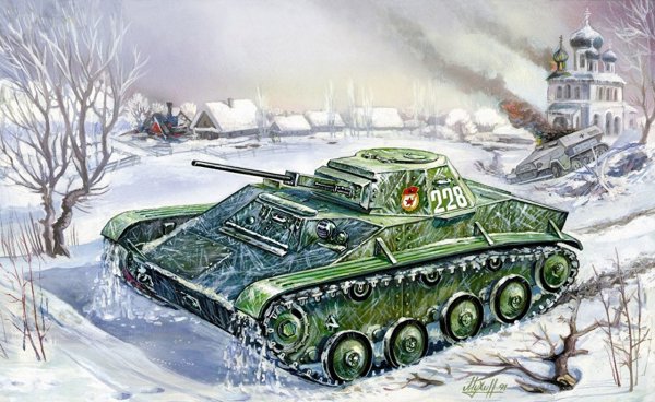 Т-60 танк СССР