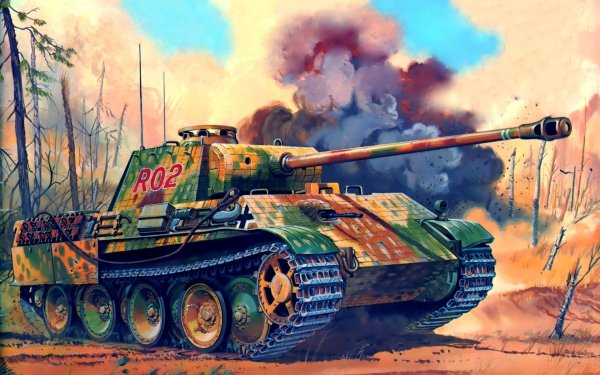 Немецкий танк пантера второй мировой