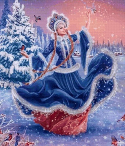 Танцующая Снегурочка