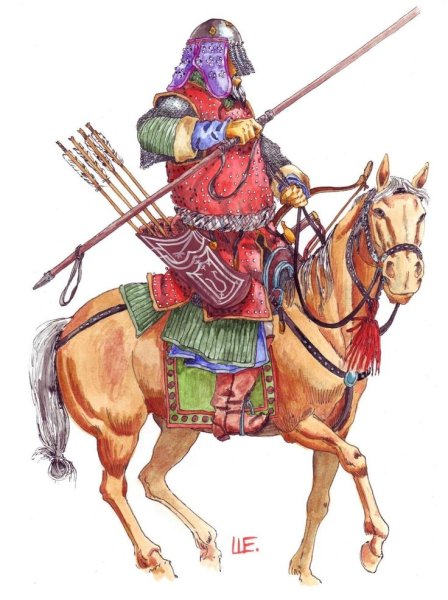 Воин татарин 13 века