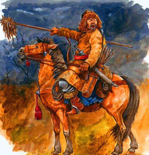 Рисунки татарские воины