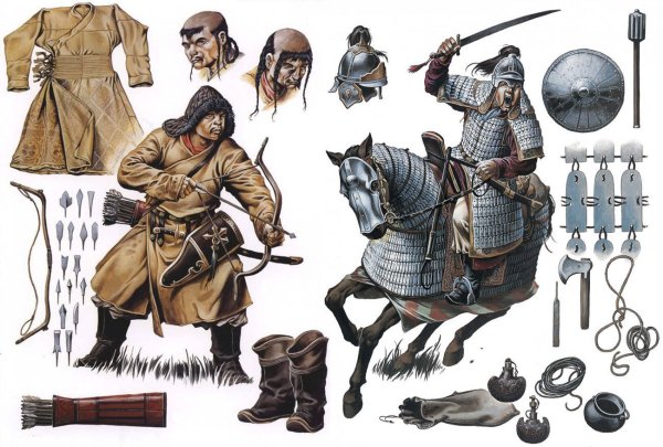 Вооружение татаро-монгольского войск