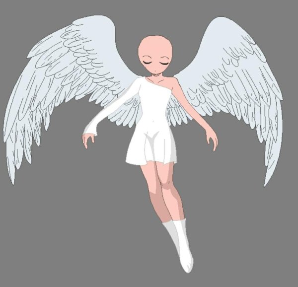 Манекен для рисования ангел