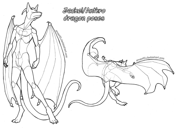 Референсы драконов для рисования