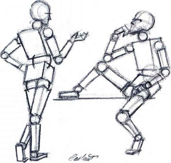Рисунки тело робота