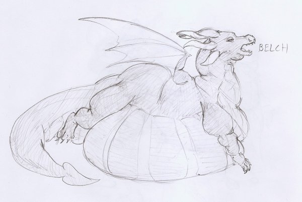 Как рисовать Толстого дракона