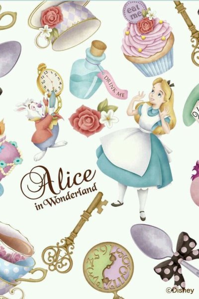 Принты Алиса в стране чудес