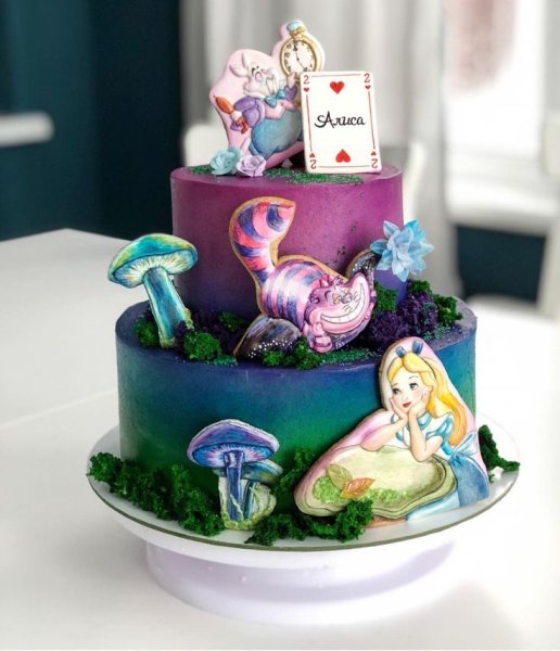Детский торт Алиса в стране чудес