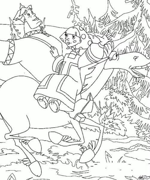 Иван Царевич и конь Юлий
