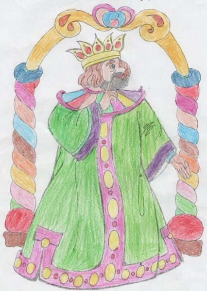 Царь Берендей рисунок