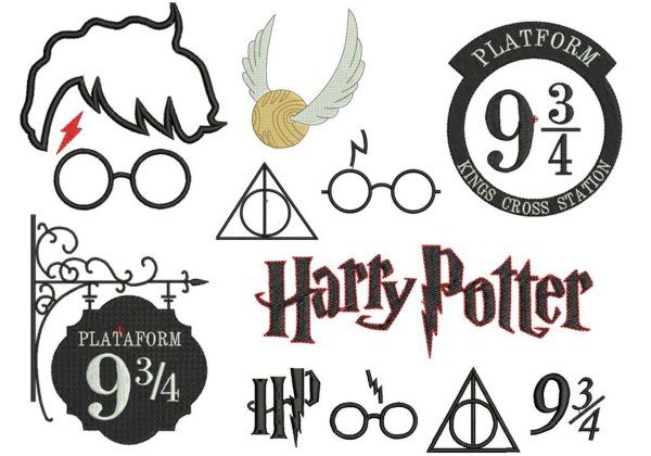 Логотип в стиле Гарри Поттера