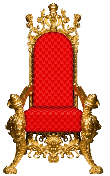 Царский трон сбоку