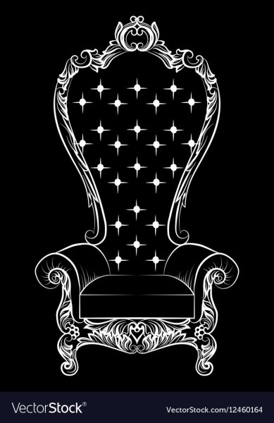 Королевский трон рисунок