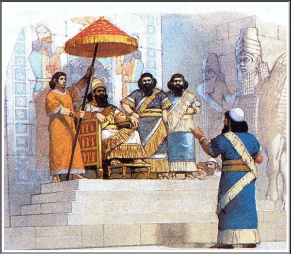 Древний ассирийский царь