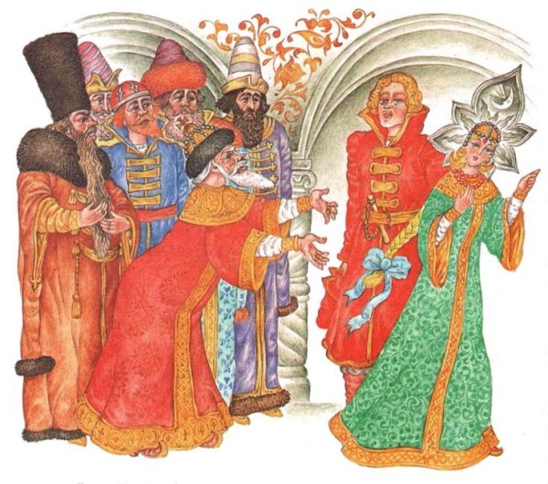Иван и царь девица конек горбунок