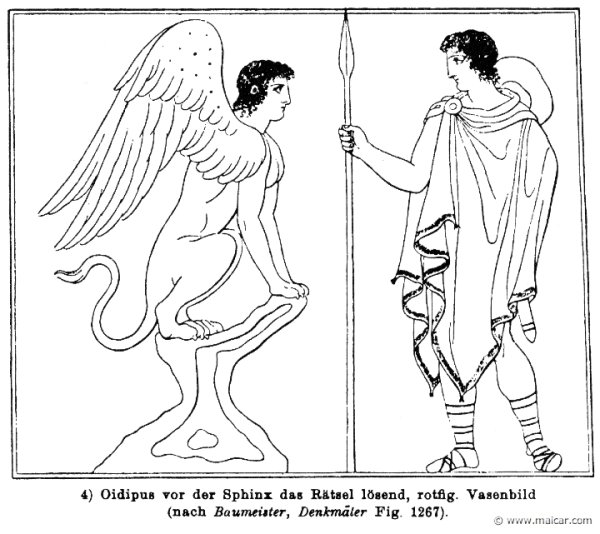 Миф об Эдипе древней Греции