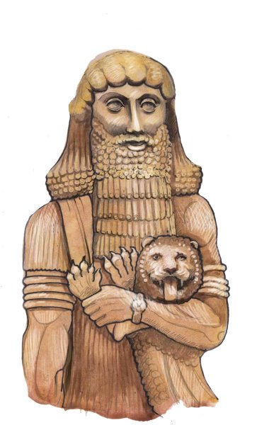 Гильгамеш царь Урука портрет