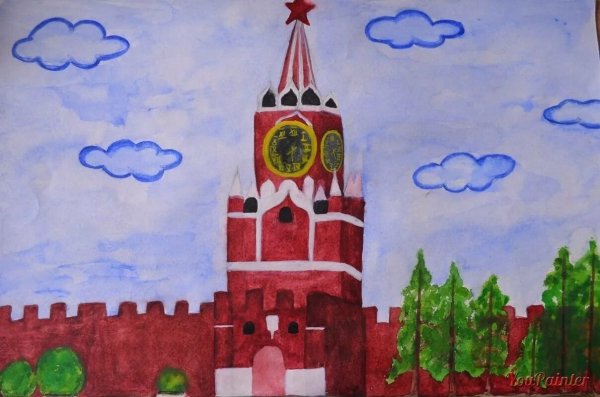 .”Спасская башня Кремля” hbcjdfybt
