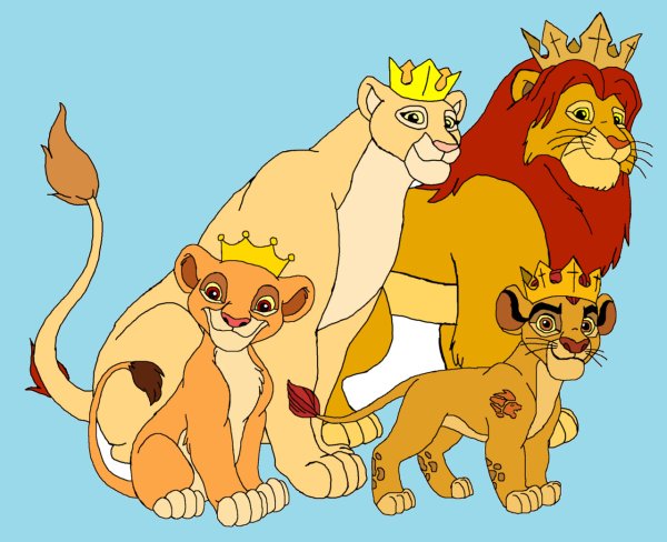 Король Лев семья Симбы