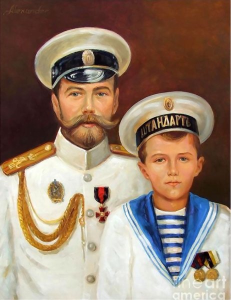 Николай 2 и Царевич Алексей