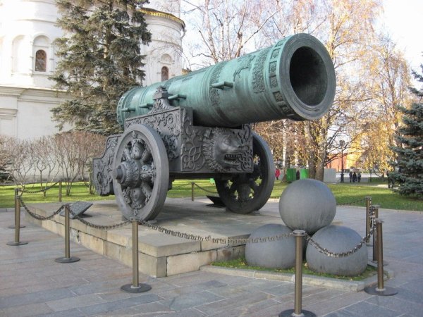 Царь-пушка 1586 мастер а Чохов
