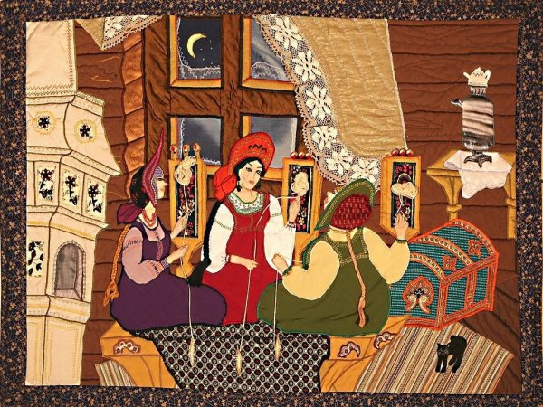 Три девицы из сказки о царе Салтане