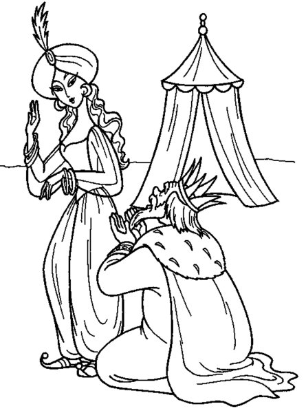 Царь Дадон и Шамаханская царица