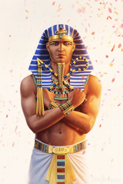 Египетский царь Тутанхамон